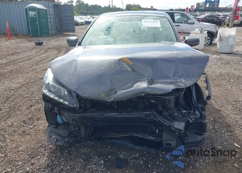 2014 Honda Accord Ex-L V-6 из США, поврежденный, VIN 1HGCR3F86EA019141